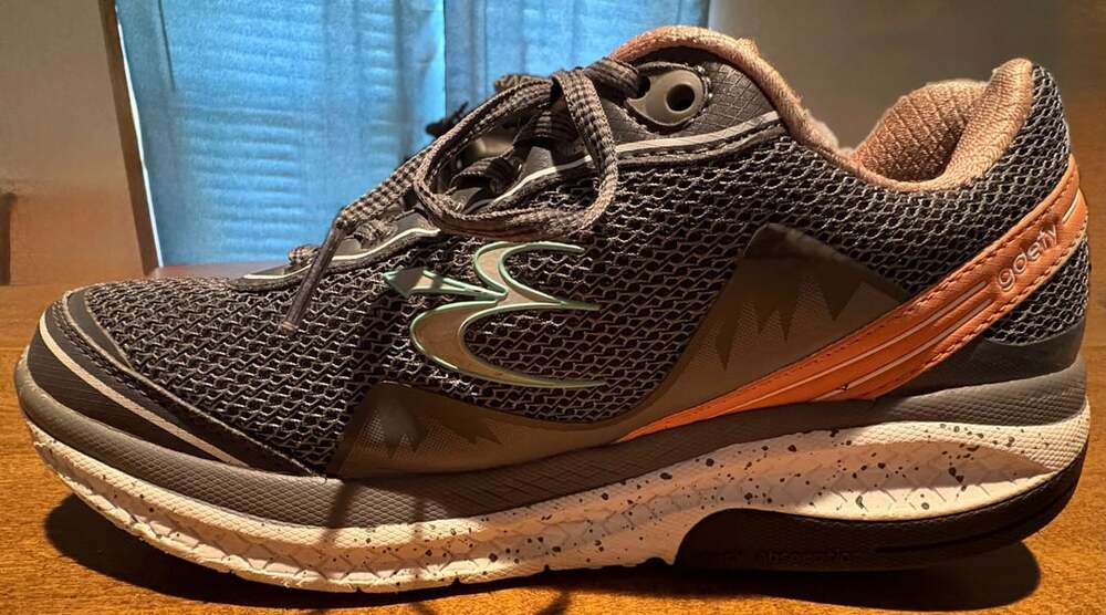 Gravity Defyer G-Defy Mighty Walk Women's Athletic Shoes Gray and Salmon Size 9 - Picture 4 of 14